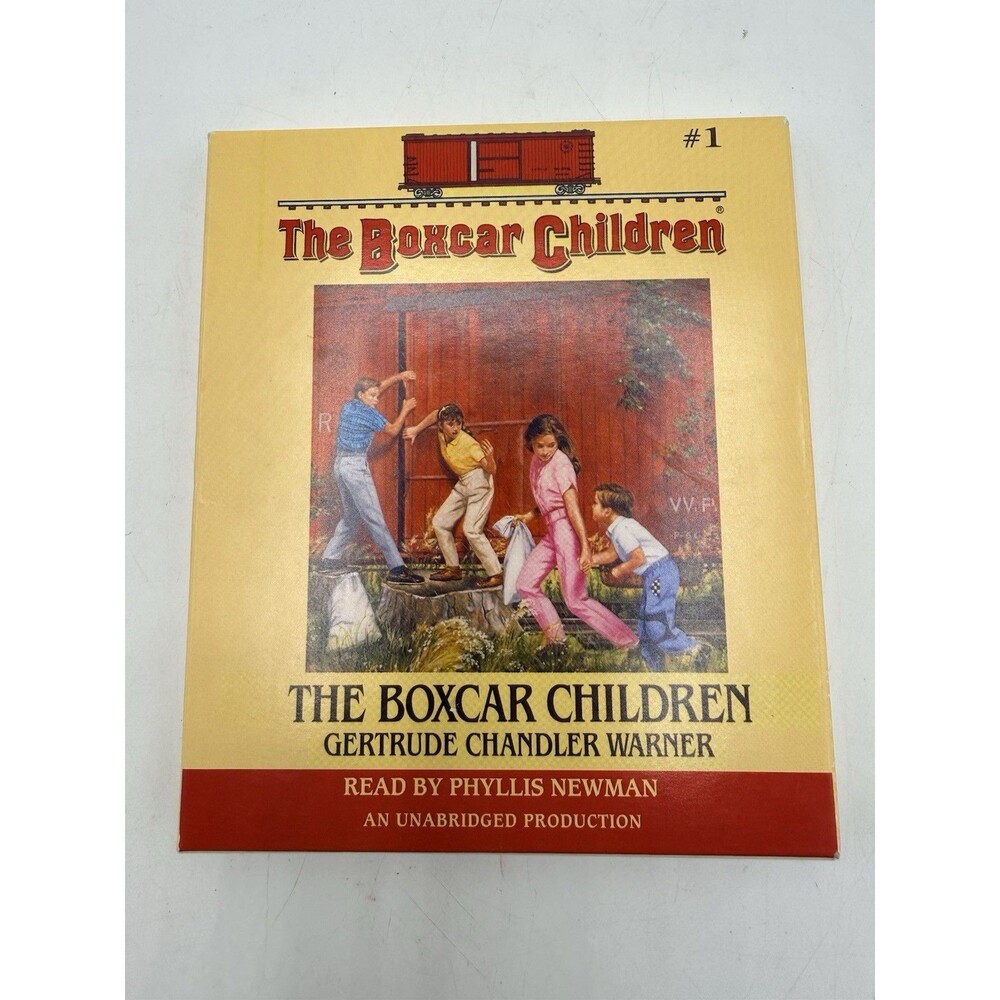 The Boxcar Children Unabridged 2 Compact Discs CD Audio Book #1 Gertrude Warner